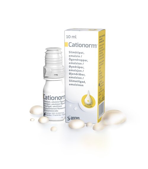 CATIONORM ØYEDRÅPER