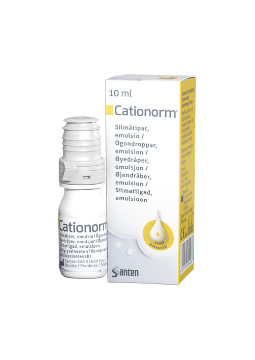 CATIONORM ØYEDRÅPER